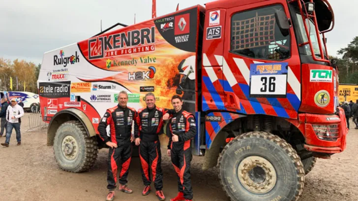 Als de brandweer door de woestijn