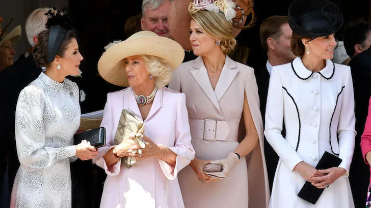 Máxima en haar royal pink ladies