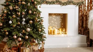 kerstboom water