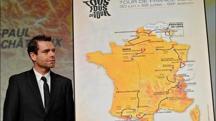 Etappeschema Tour de France 2012