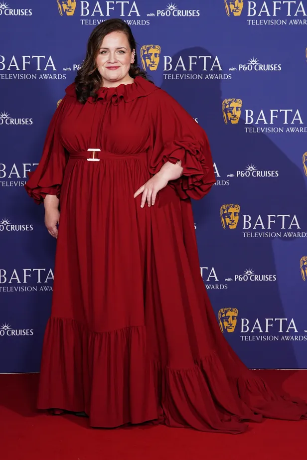 Jessica Gunning bij de BAFTA's 2026