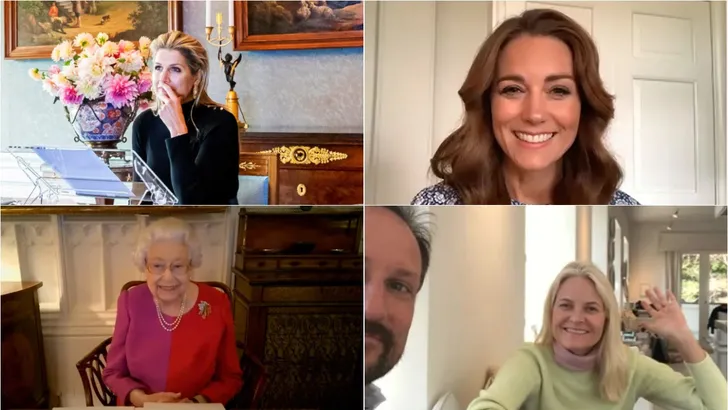 The Queens Zoom: zó verschillend videobellen de royal dames