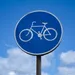 fietspad bord