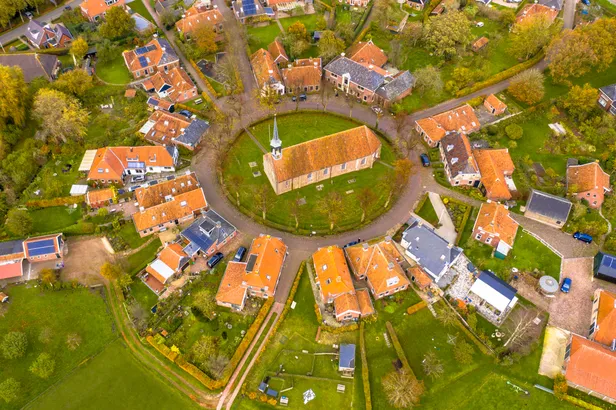 Het Groningse wierdedorp Niehove