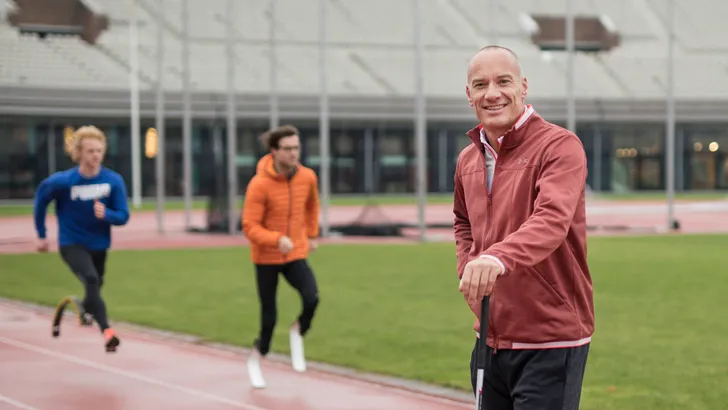 De drive om te golfen is groot, maar atletiek gaat nu even voor.