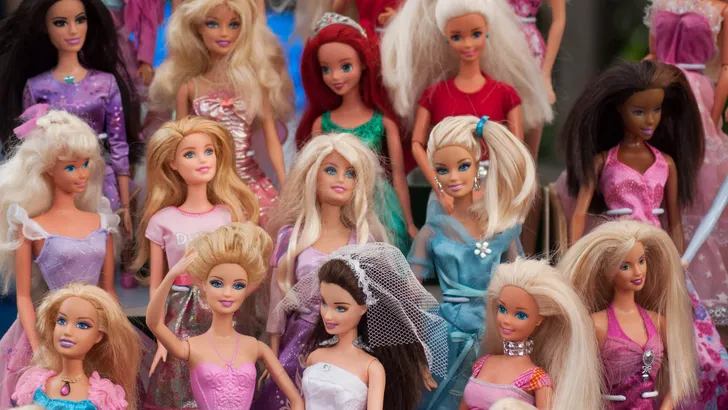 Riedisheim - France - 7 Septembre 2019 - Closeup of Barbie dolls