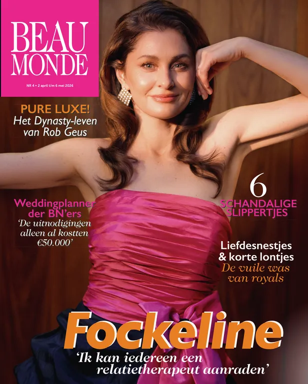 De cover van Beau Monde 4 2026 met Fockeline Ouwerkerk.