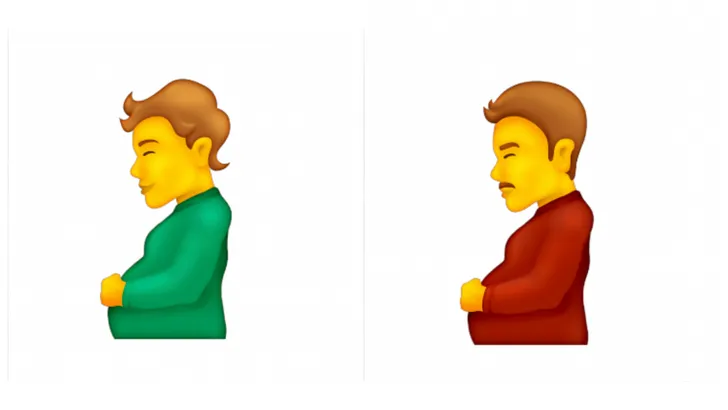 Nieuwe emoji’s komen eraan: van smeltende smiley tot zwangere man