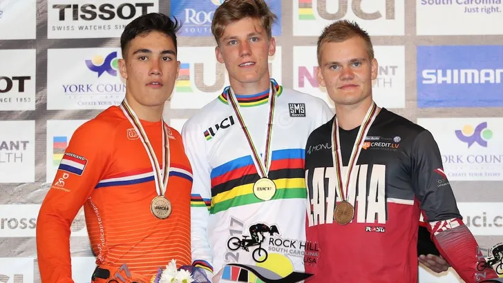 WK BMX: Kevin van de Groenendaal wint zilver; Kimmann en Smulders bereiken finale