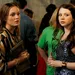 Leighton Meester en Michelle Trachtenberg in Gossip Girl