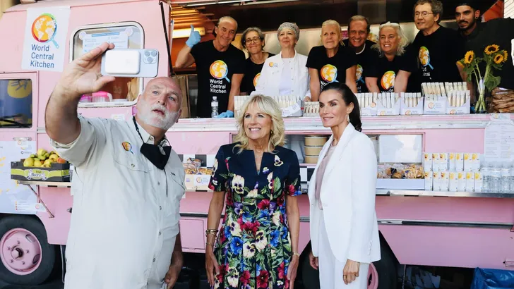 Queen Letizia and Dr. Jill Biden Visit to the Centre for Reception of Ukrainian Refugees