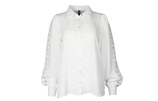 Blouse lace in wit | €13,99 