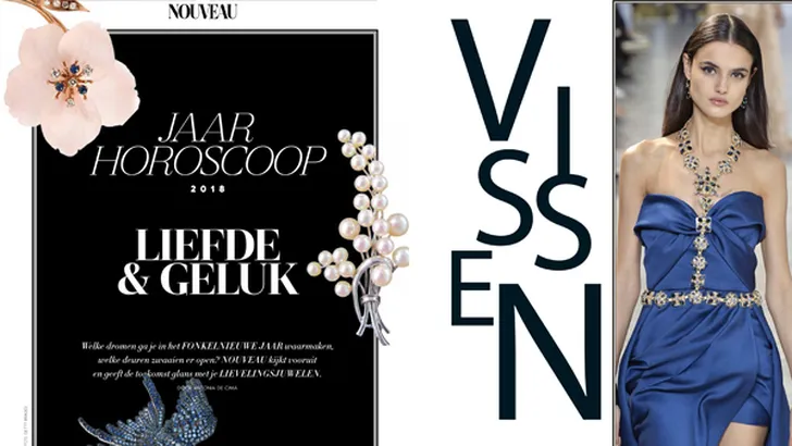 Nouveau jaarhoroscoop 2018. Sterrenbeeld: Vissen