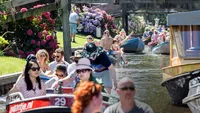 Gekkenhuis Giethoorn - Overstroomd door het bootjesvolk