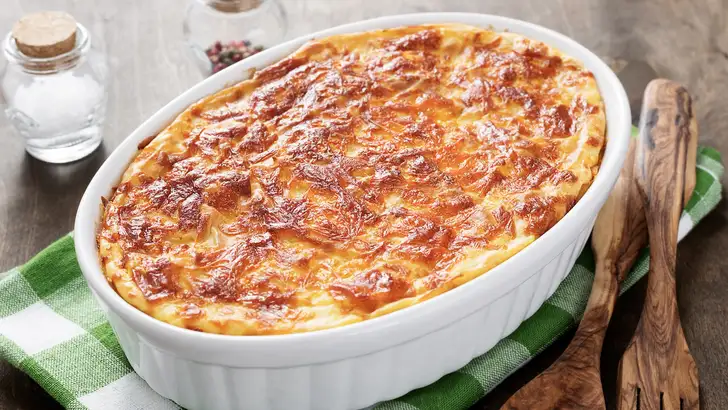 Ovenschotel met witte bonen