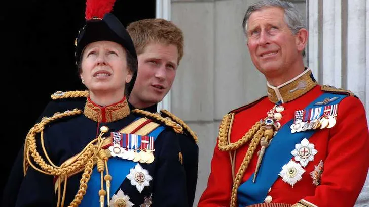 Prinses Anne aangezien voor prins Charles
