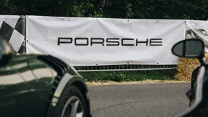 De merknaam van Porsche