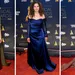 Drieluik foto's van sterren op de rode loper bij het Musical Awards Gala 2025 – Links Chantal Janzen, midden Pia Douwes en rechts Kim-Lian van der Meij.