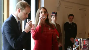 Kate and William visit Crieff, Scotland