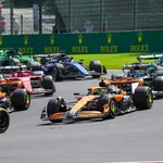 Een F1-grid, waar veel nieuwe coureurs zullen verschijnen