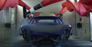 Porsche Taycan Spritzerdespritz