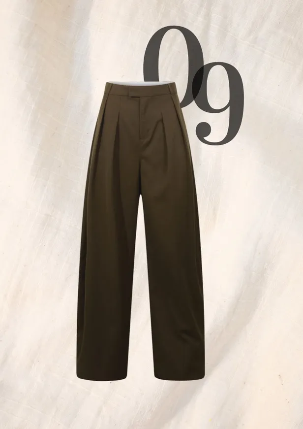 Shoeby – Barrel Fit Pantalon Khaki 