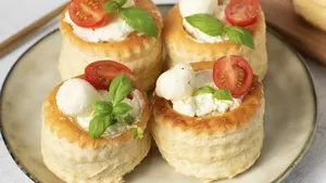 Pasteitjes met mozzarella