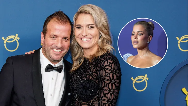 Rafael van der Vaart en Estavana Polman, inzet: Sylvie Meis.
