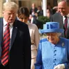Trump maakt flinke faux pas bij de Queen