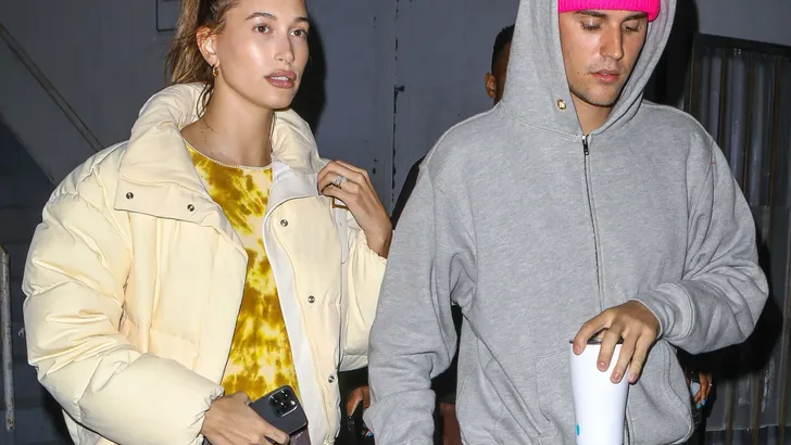 Justin Bieber wears the new Gucci North Face flip flops
