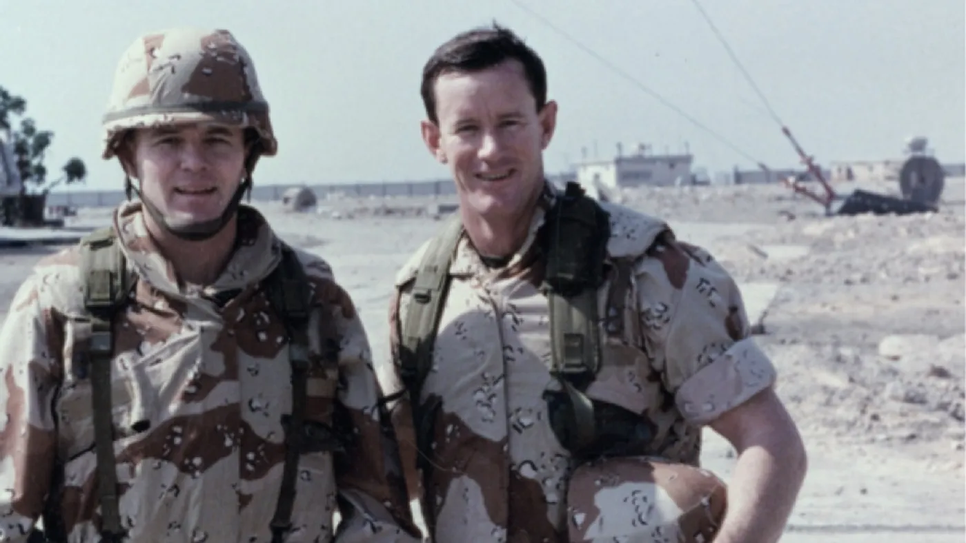 Admiraal William H. McRaven en kapitein