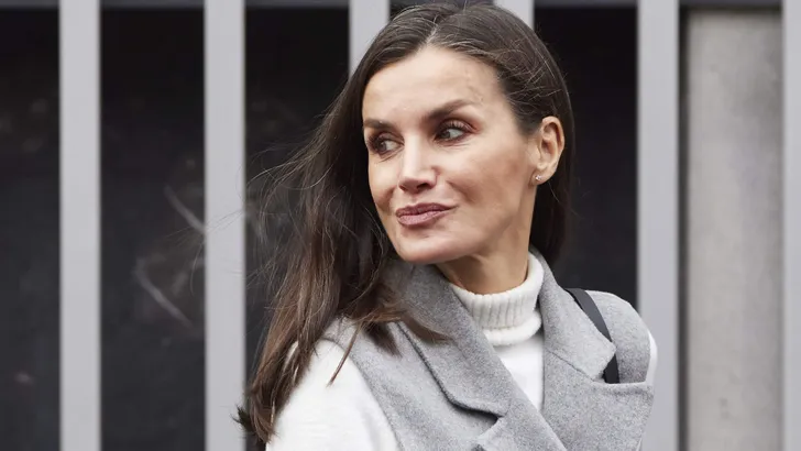Queen Letizia of Spain attends a meeting at the AECC