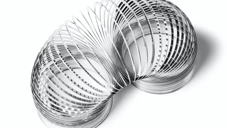 Ken je dat gekke stuk speelgoed slinky nog? 