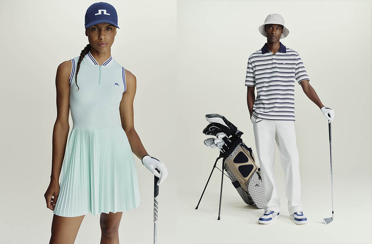 J.Lindeberg: on the course, at the beach, and in the city