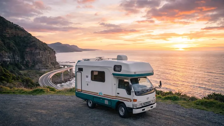 Man importeert piepkleine Japanse camper en ontdekt een geniaal interieur