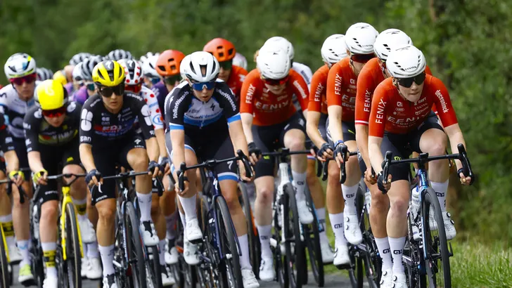 magere rensters in het peloton