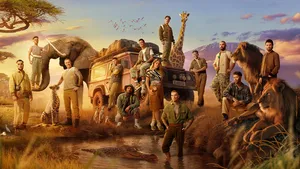 Persfoto van Echte Jongens op Safari