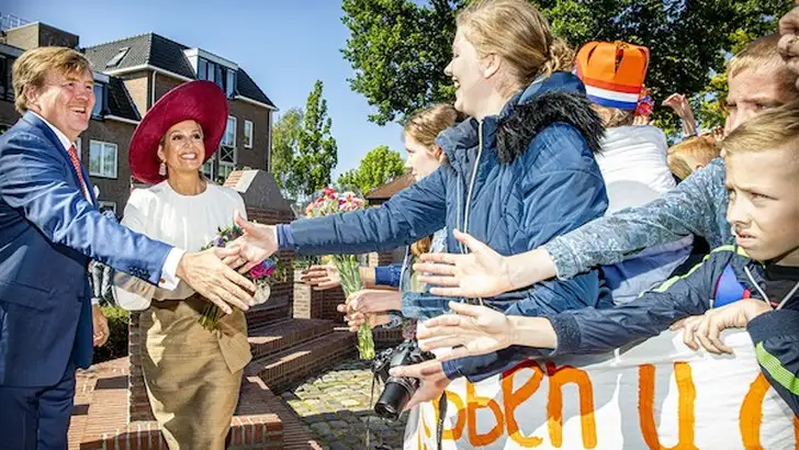 Zien: koningspaar in de Betuwe
