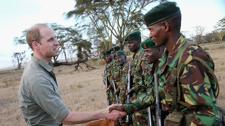 Prins William op pad in de Afrikaanse natuur