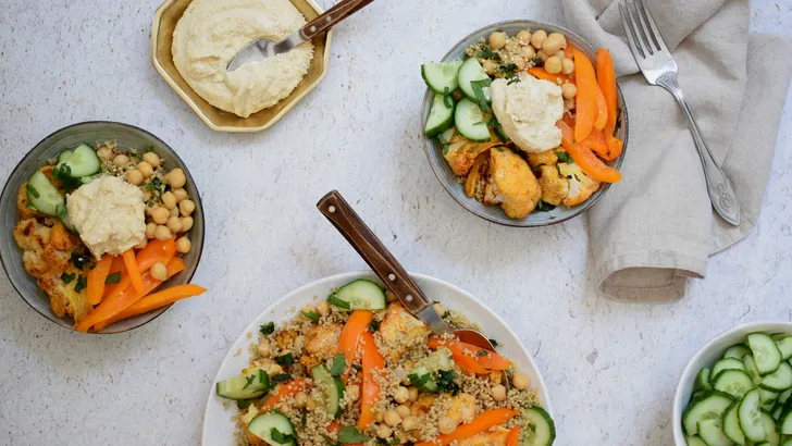 Recept: oranje paprika buddha bowl