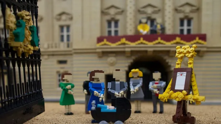 Zelfs als Lego wordt prins William kaal…