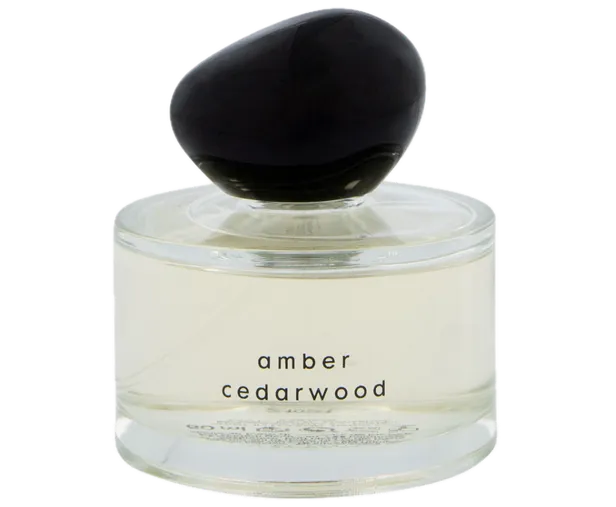 Eau de parfum amber & cedarwood van HEMA.