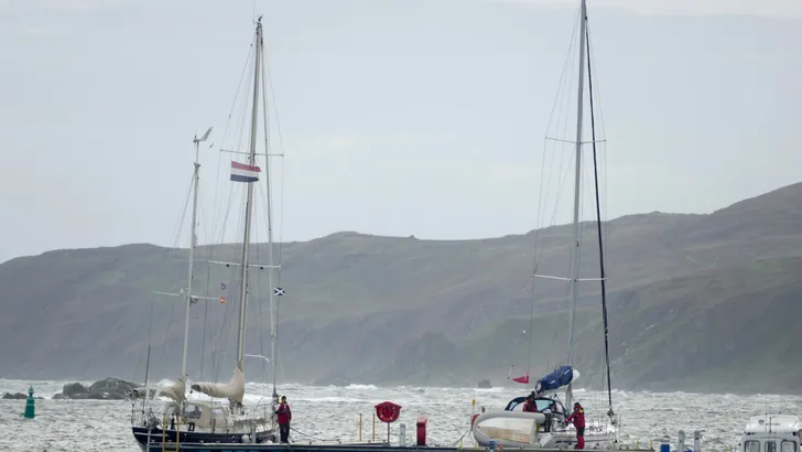 Verwaaid in Port Ellen