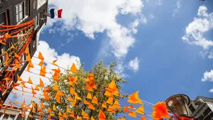 Mooi weer op Koningsdag.