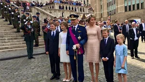 Belgische royals rellen op de Nationale Feestdag