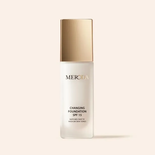 Changing foundation van Meroda | €34,95 (Tijdelijk twee foundations voor de prijs van één)