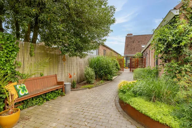 Deel van de tuin