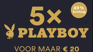 BLUE MONDAY-DEAL: 5X PLAYBOY VOOR MAAR €20