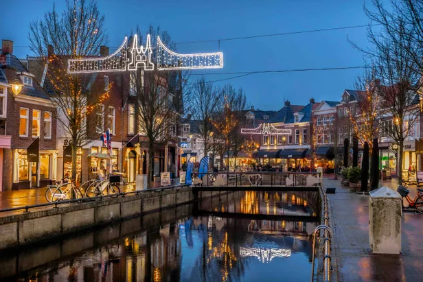 Winkelstraat in Sneek