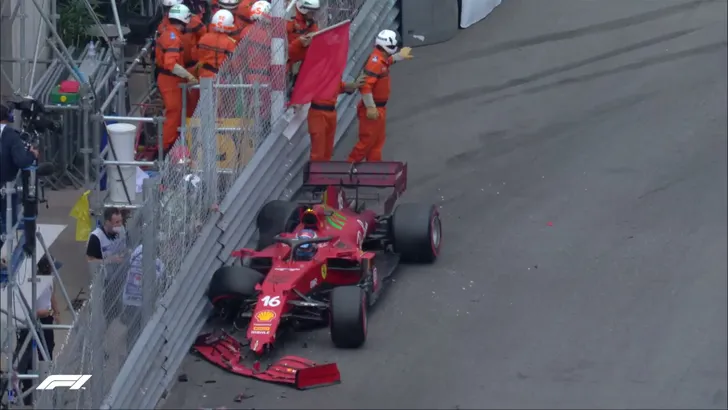 Kwalificatie Monaco: Charles Leclerc blundert zich naar pole position